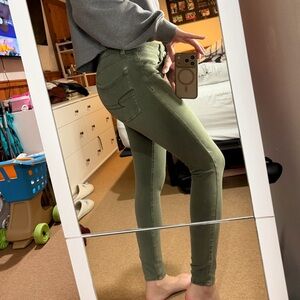 American Eagle Outfitters Sage Green Jeans